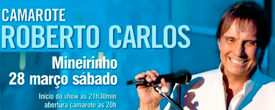 Roberto Carlos 26/03/2015 - Mineirinho - BH