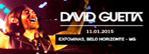 David Guetta no Expominas dia 11 de janeiro de 2014 - Entrega de ingressos
