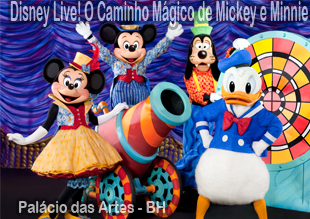 Disney Live: O Caminho mágico de Mickey e Minnie entrega de ingressos - 31 3373 8589